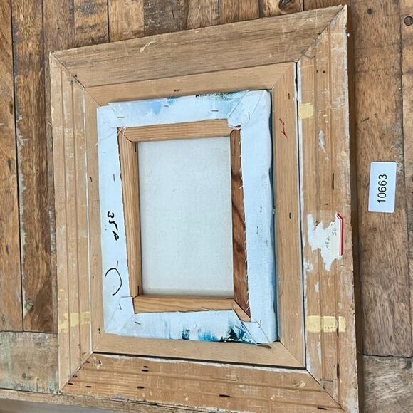 Howard Gailey Original Oil On Canvas Seascape Waves Framed Painting Signed - Picture 14 of 16